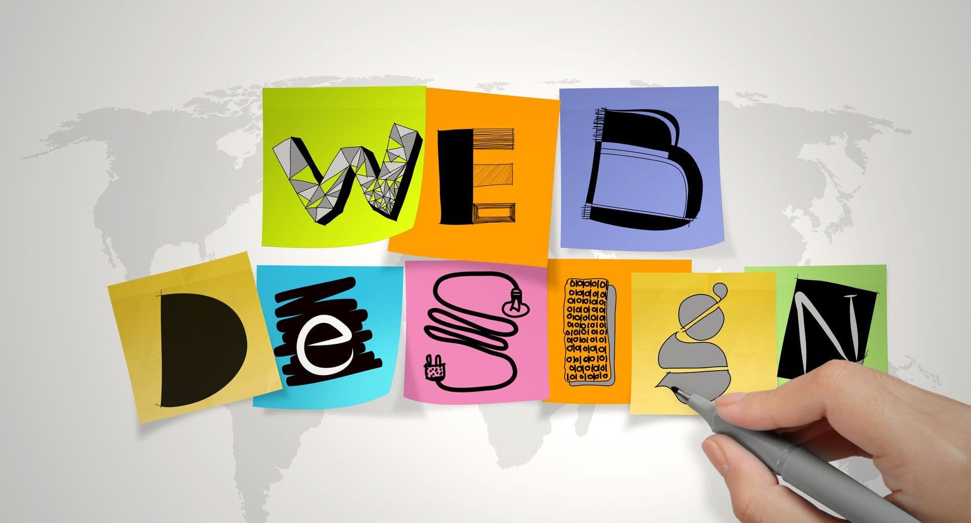 Web design concept